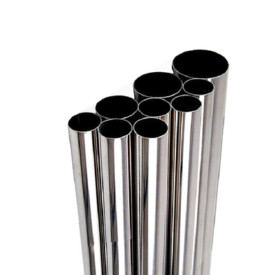 Geschweißtes rundes Rohr Spiegels SS201 2mm starker Edelstahl