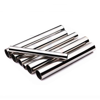 Geschweißtes rundes Rohr Spiegels SS201 2mm starker Edelstahl