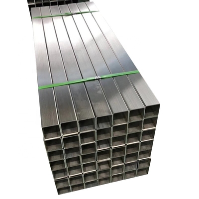 HL beenden Edelstahl-Quadrat-Rohr Aisi 201 202 304L 316L rechte Seite SHS für Dekoration