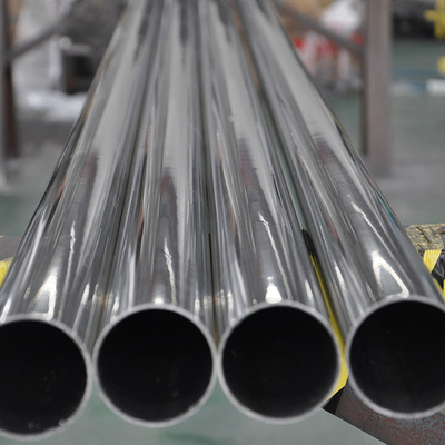 HL beenden rundes Rohr 316L 321 Edelstahl-Runden-Rohr Aisi 304 für Dekoration
