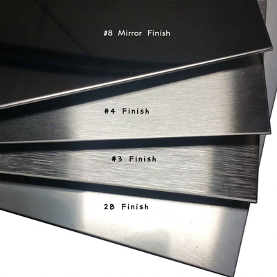 100mm 201 aufgeschlitzter Rand des Edelstahlblech-1219*2438MM Standard